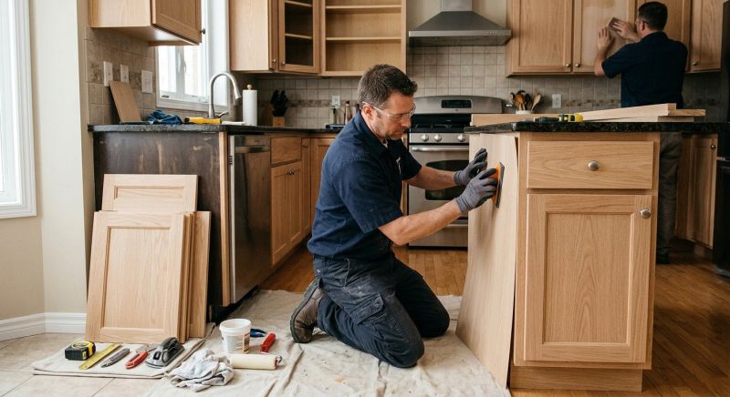 Cabinet Drawer Remodeling in Muncie, IN