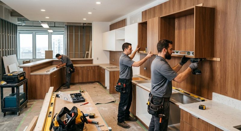Kitchen Island Installation in Kokomo, IN